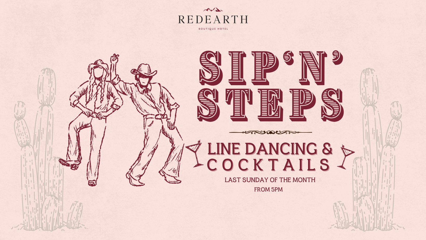 Sip 'N' Steps Line Dancing & Cocktails